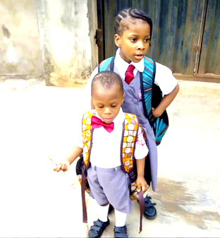 Omolere family: Our two kids roasted in mysterious fire!