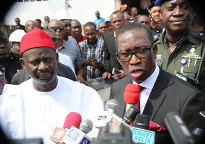 Dankwambo storms Delta, preaches peace, unity