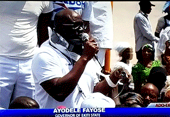 Video: Nobody slapped Fayose – Police