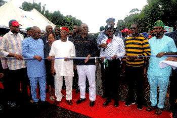 Okowa Commissions four Road Projects in Aniocha North