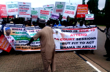 Group protests over killings in Nigeria
