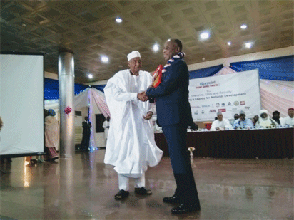 Breaking: Rotimi Amaechi bags blueprint award
