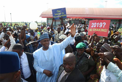 Video: Vote out govt. that can’t pay salaries, Saraki tells Osun electorate