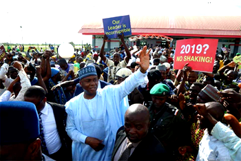 Video: Vote out govt. that can’t pay salaries, Saraki tells Osun electorate