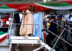 Akpabio formally says bye bye to PDP