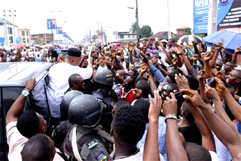 Breaking: Ikot-Ekpene stands still for Akpabio