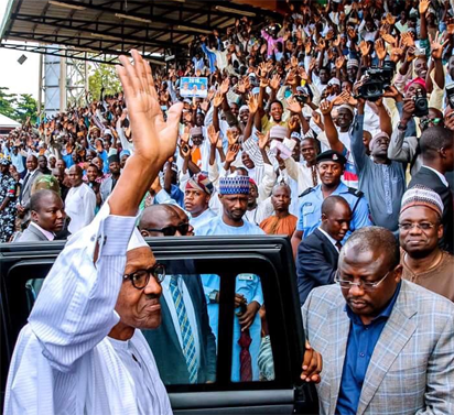 God will fish out bad eggs among us, Buhari tells APC supporters