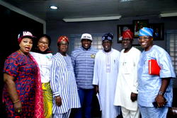Photos: Tinubu, Ambode at Lagos APC stakeholders’ meeting