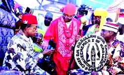 Abia monarchs honour Gov. Ganduje for protecting Ndigbo