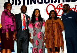 Joke Silva, Segun Arinze, female pilot mentor LASU students