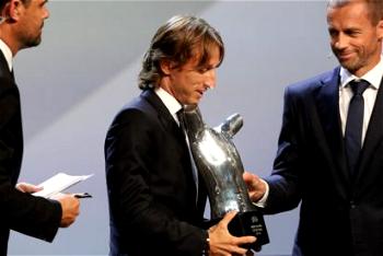Breaking: Luka Modric named UEFA player of year