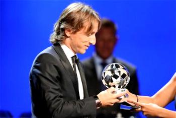 Modric beats Salah, Ronaldo to FIFA The Best  Award