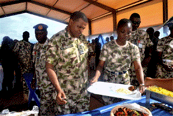 NAF Chief celebrates Sallah, commissions projects in Northeast