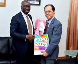 Obaseki meets Japanese Ambassador, firms up talks on devt. partnership
