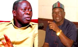 Ortom vs Oshiomhole N10billion suit: Out-of-Court settlement collapses