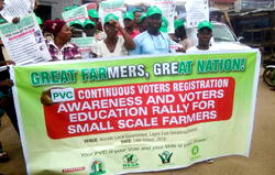 PVC: Farmers allege monetary demand by local govt officials to register/collect
