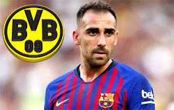 Barcelona striker Alcacer set to join Dortmund