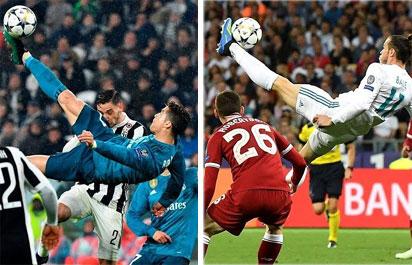 Every Champions League goal 2017/18  Bale and Cristiano's brilliant  bicycle kicks! 