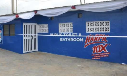 Harpic renovates 25 public toilets in Lagos communities