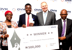 UNILAG’s graduate wins OVH Energy Prodigy Series Competition