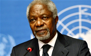 Kofi  Annan, our great in-law