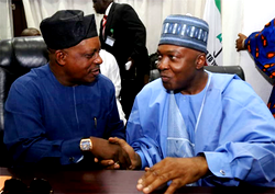 Saraki has stepped on banana peel – Sen. Adamu