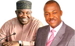 Akpabio happy with Ugwuanyi/Chime rapport in Enugu