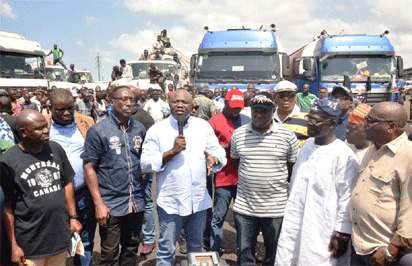 Apapa congestion: Ambode flags off expansion of Orile tanker terminal