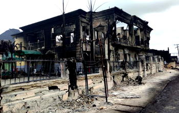 Church, hotel, shops razed as tanker explodes in Rivers