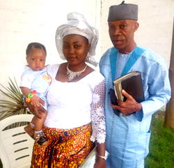 How our seven years of childlessness ended at APGA — Mr and Mrs Amaechi