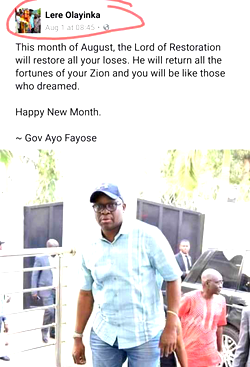 Linking me with any APC leader is like associating me with armed robbers – Fayose