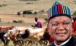 Ortom, Mark, Ayu, Jev storm INEC office over alleged hijack of Gboko electoral materials