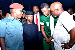 NFF leadership tussle: Dalung dares Osinbajo