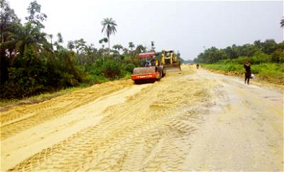 •Ongoing Bomadi-Gbaregolor-Esanma-Akugbene-Ezebiri road project