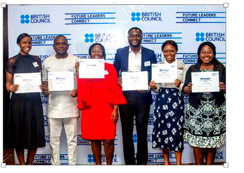 Six Nigerians emerge winners of the British Council Global Future Leaders Connect 2018