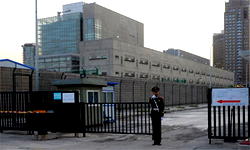 Rocket blast near U.S. Embassy in Kabul