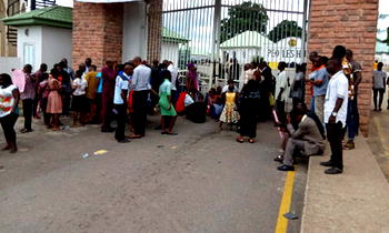 Again, visually impaired block Imo govt House