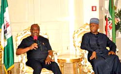 Stand firm in defense of Nigeria, Wike tells Saraki