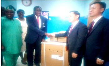 China donates medical equipment valued 7 million to LASUTH