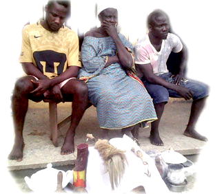 Priestess, 2 sons arrested over kidnap of applicants