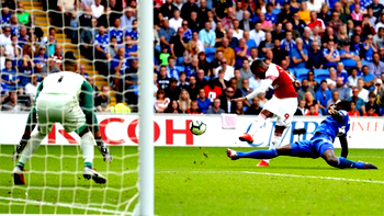 Lacazette  got a win in  Cardiff City vs Arsenal