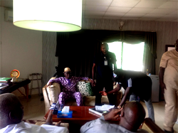 Raid on Clark’s house : Police management team visits Clark