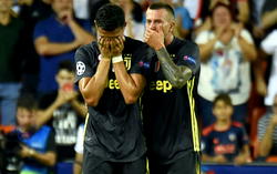 Tearful Ronaldo sent off on Champions League debut for Juventus
