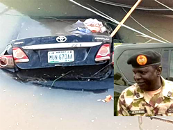 After finding car, Army in confusion on whereabouts of missing General Alkali’s body