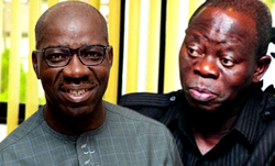 Oshiomhole, Obaseki, Senate deputy chief whip deliver unit, ward for APC