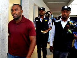 Police parade suspect who threatened to rape, kill  Atiku’s wife, daughters