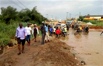 Downpour cuts off 3 communities in Lagos State