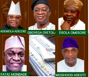Osun State election results council by council by INEC