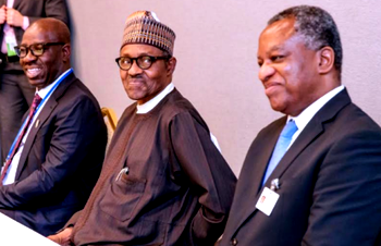 Buhari, Obaseki meet Nigerians in Diaspora, assure on sustained devt
