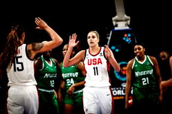 D’Tigress crash out after losing 40-71 to USA